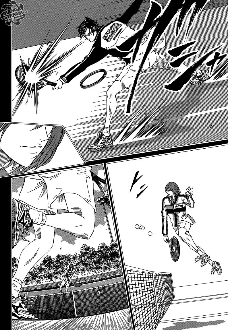 New Prince of Tennis Chapter 143 page 8 - Chapter 143 : Farewell, Tezuka Kunimitsu