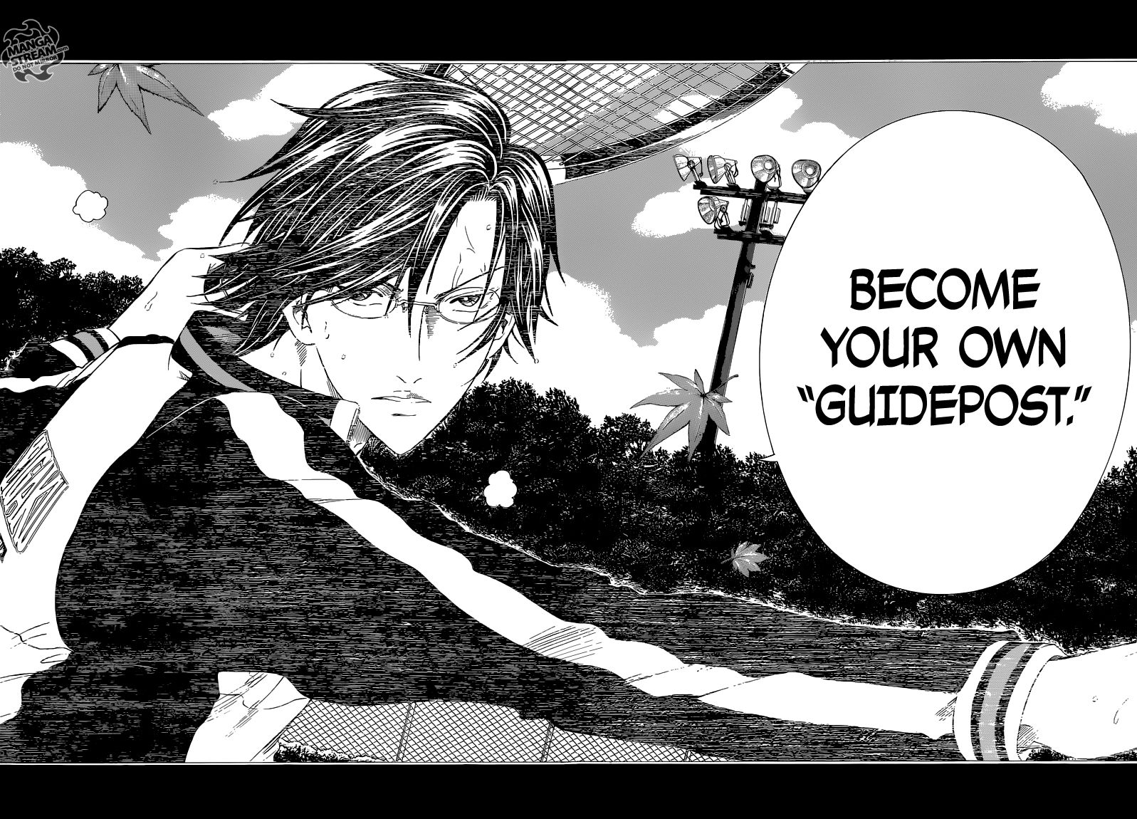 New Prince of Tennis Chapter 144 page 10 - Chapter 144 : My "Guidepost"