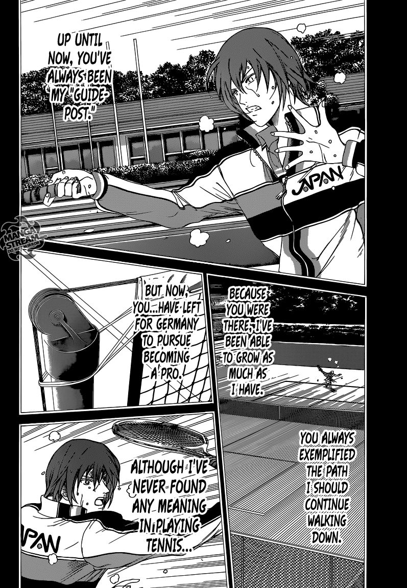 New Prince of Tennis Chapter 144 page 8 - Chapter 144 : My "Guidepost"