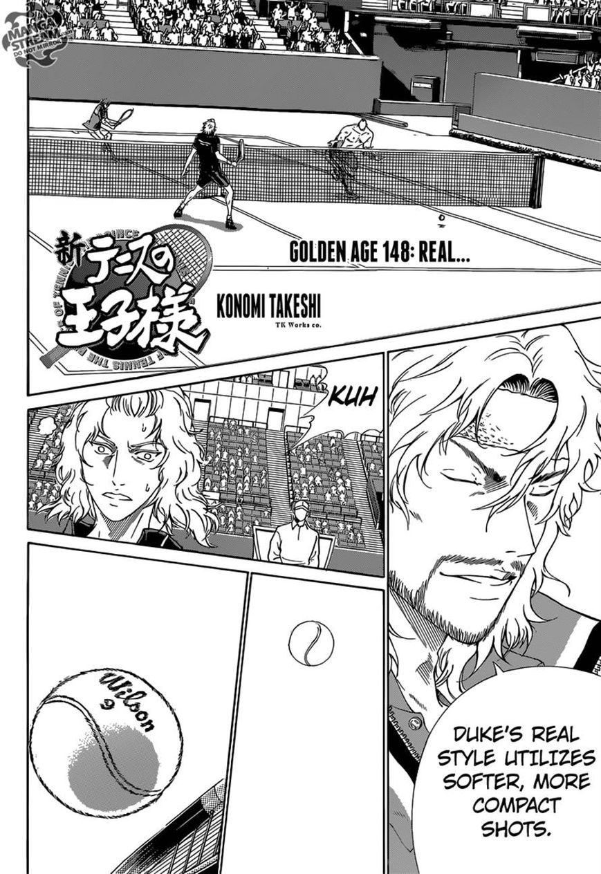 New Prince of Tennis Chapter 148 page 1 - Chapter 148 : Real...