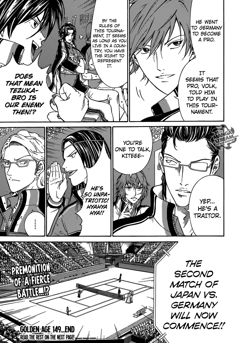 New Prince of Tennis Chapter 149 page 11 - Chapter 149 : Quality of Perfection