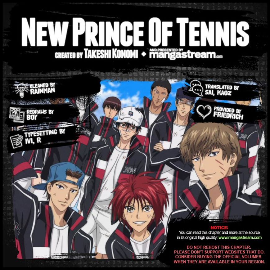New Prince of Tennis Chapter 154 page 12 - Chapter 154 : Glass Memories
