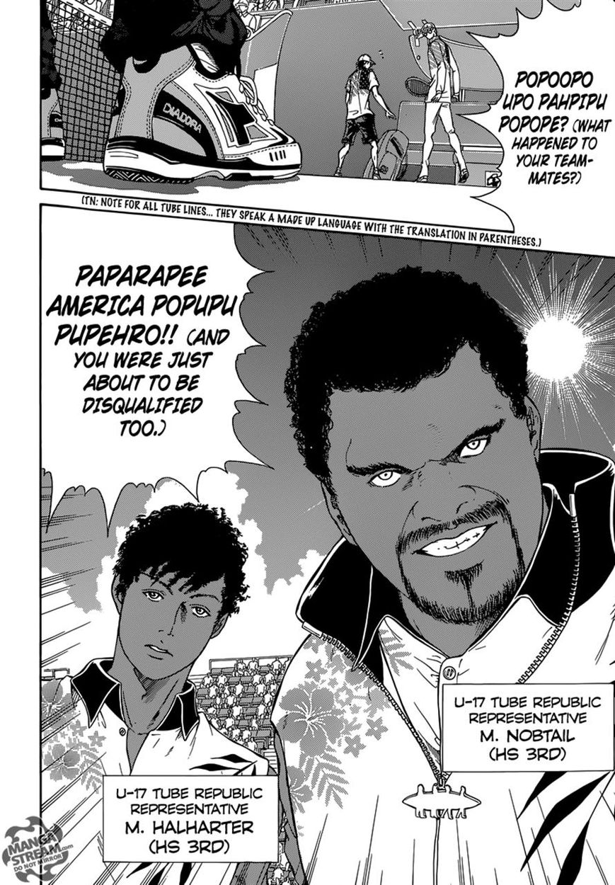 New Prince of Tennis Chapter 154 page 2 - Chapter 154 : Glass Memories