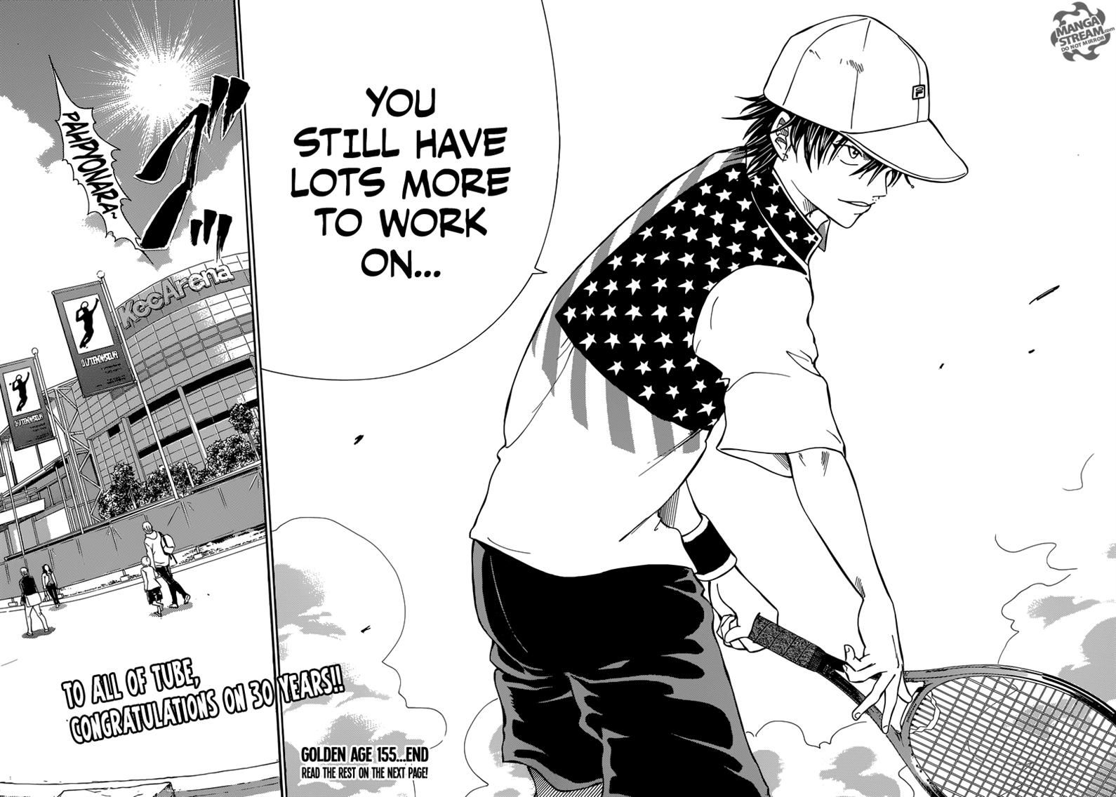 New Prince of Tennis Chapter 155 page 13 - Chapter 155 : Sayonara Yesterday