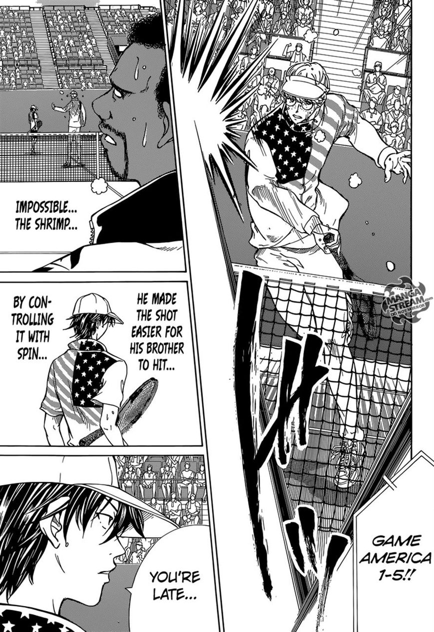 New Prince of Tennis Chapter 155 page 9 - Chapter 155 : Sayonara Yesterday