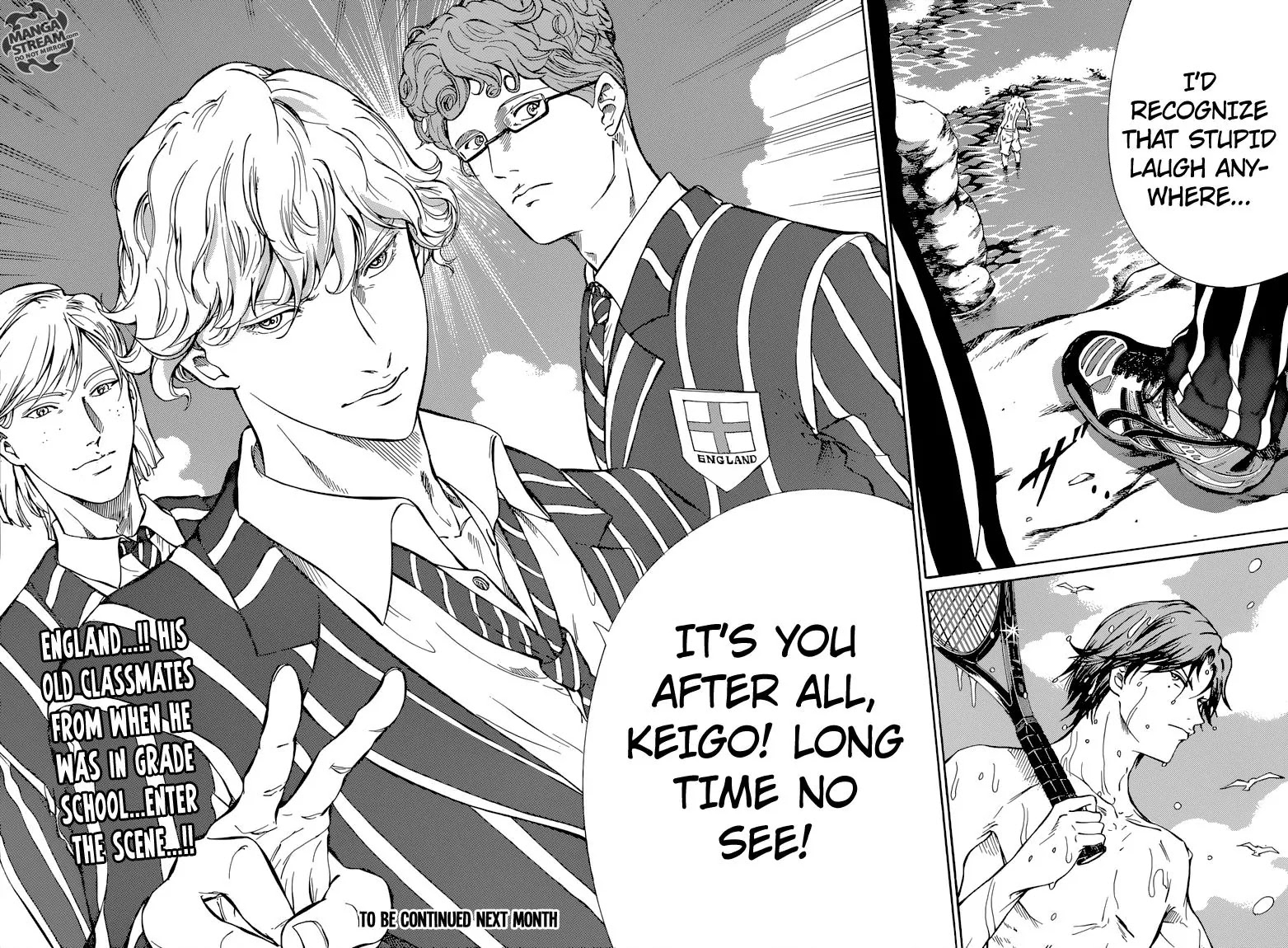 New Prince of Tennis Chapter 156 page 12 - Chapter 156 : I an Right Here