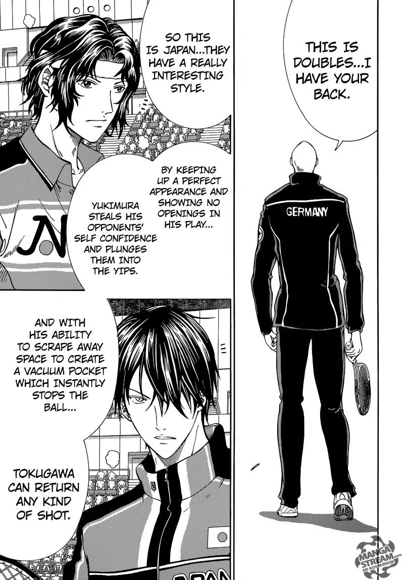 New Prince of Tennis Chapter 156 page 4 - Chapter 156 : I an Right Here