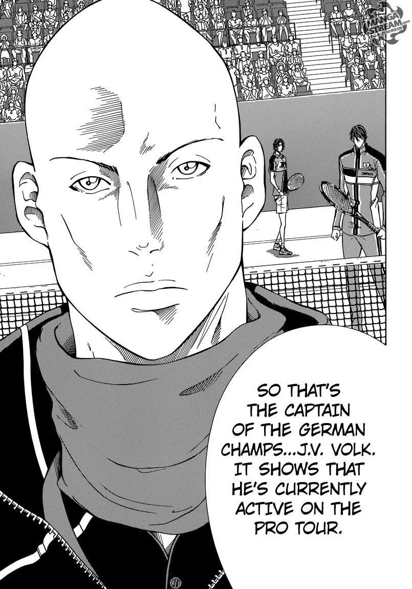 New Prince of Tennis Chapter 157 page 4 - Chapter 157 : The Impact of One Game