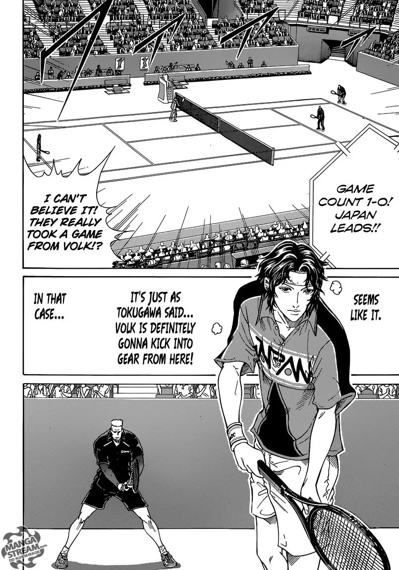 New Prince of Tennis Chapter 157 page 5 - Chapter 157 : The Impact of One Game