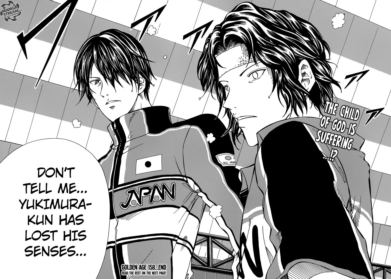 New Prince of Tennis Chapter 158 page 10 - Chapter 158 : Tennis Cyborg