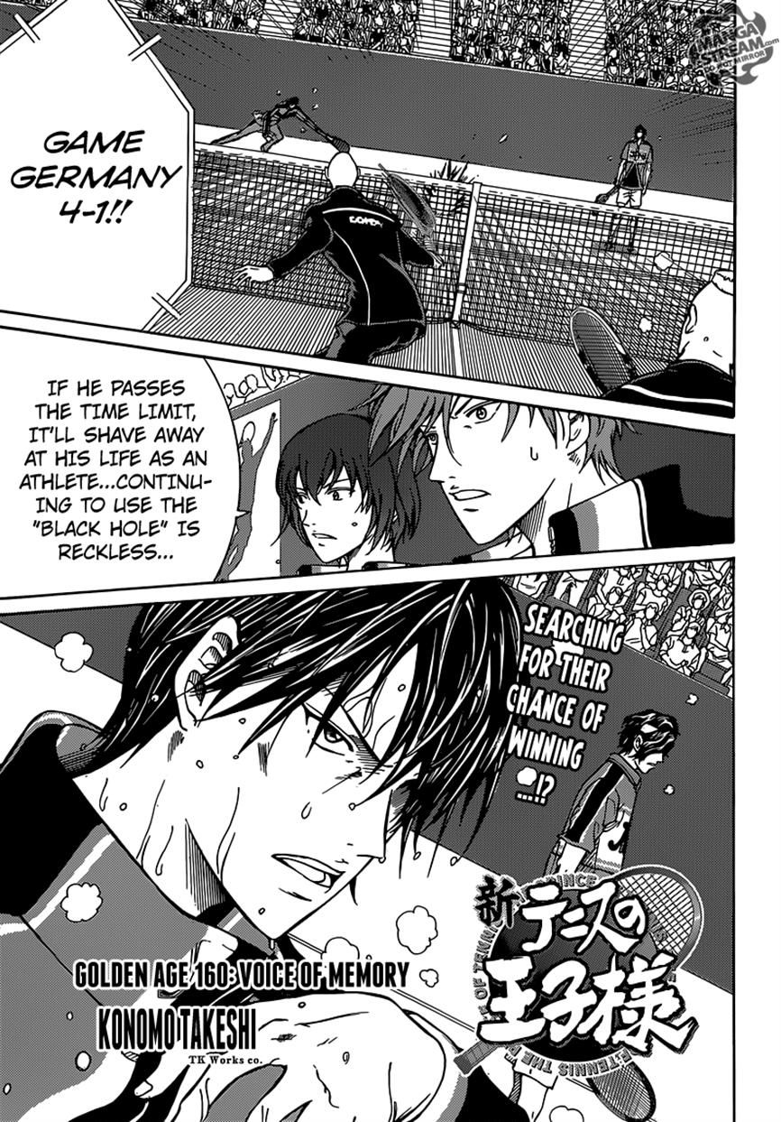 New Prince of Tennis Chapter 160 page 1 - Chapter 160 : Voice of Memory