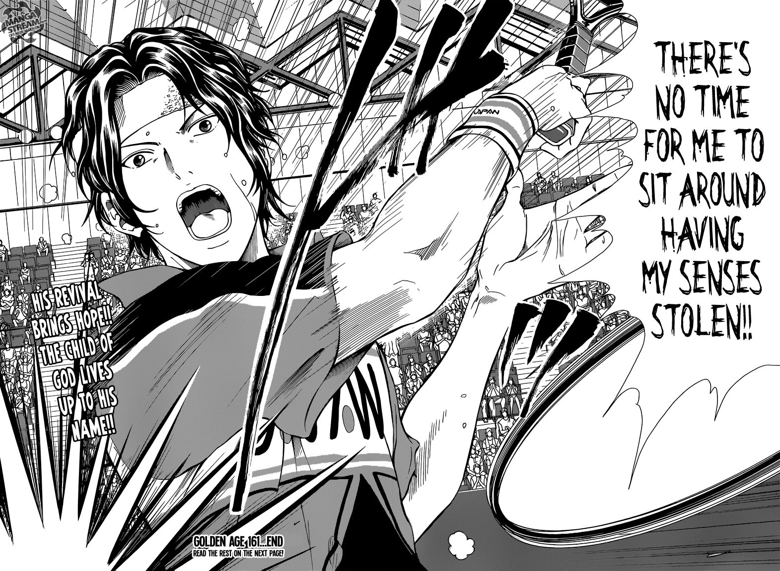 New Prince of Tennis Chapter 161 page 13 - Chapter 161 : Farewell, Yukimura Seiichi