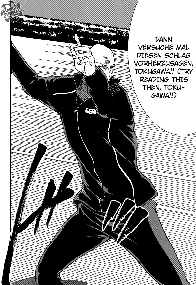 New Prince of Tennis Chapter 163 page 5 - Chapter 163 : “Premonition” and “Senses”