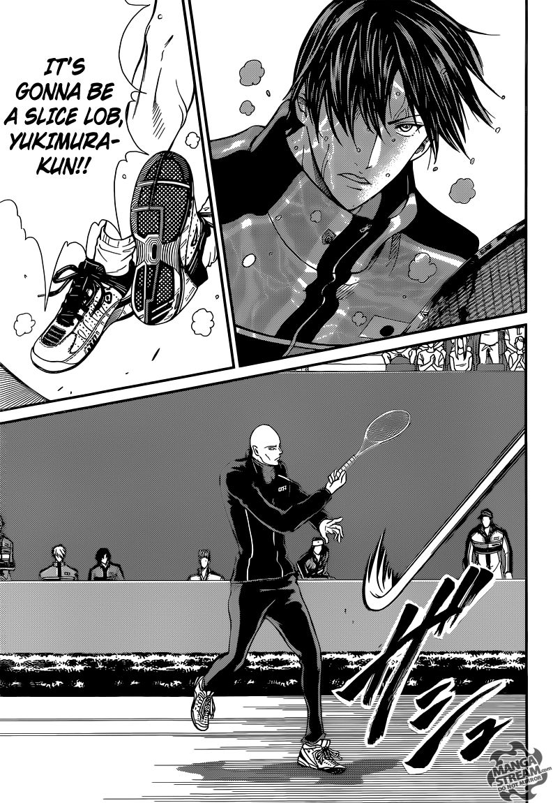 New Prince of Tennis Chapter 163 page 6 - Chapter 163 : “Premonition” and “Senses”