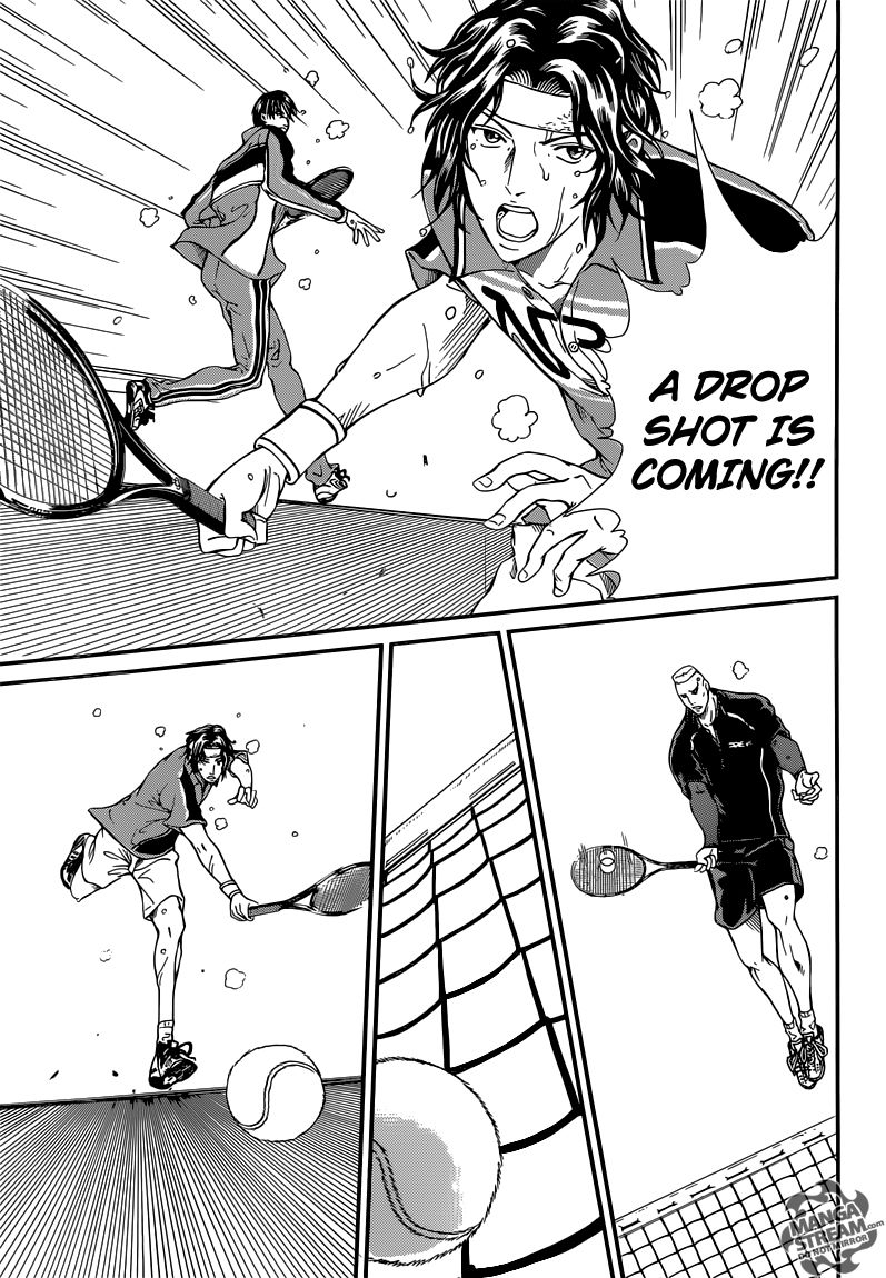 New Prince of Tennis Chapter 163 page 8 - Chapter 163 : “Premonition” and “Senses”