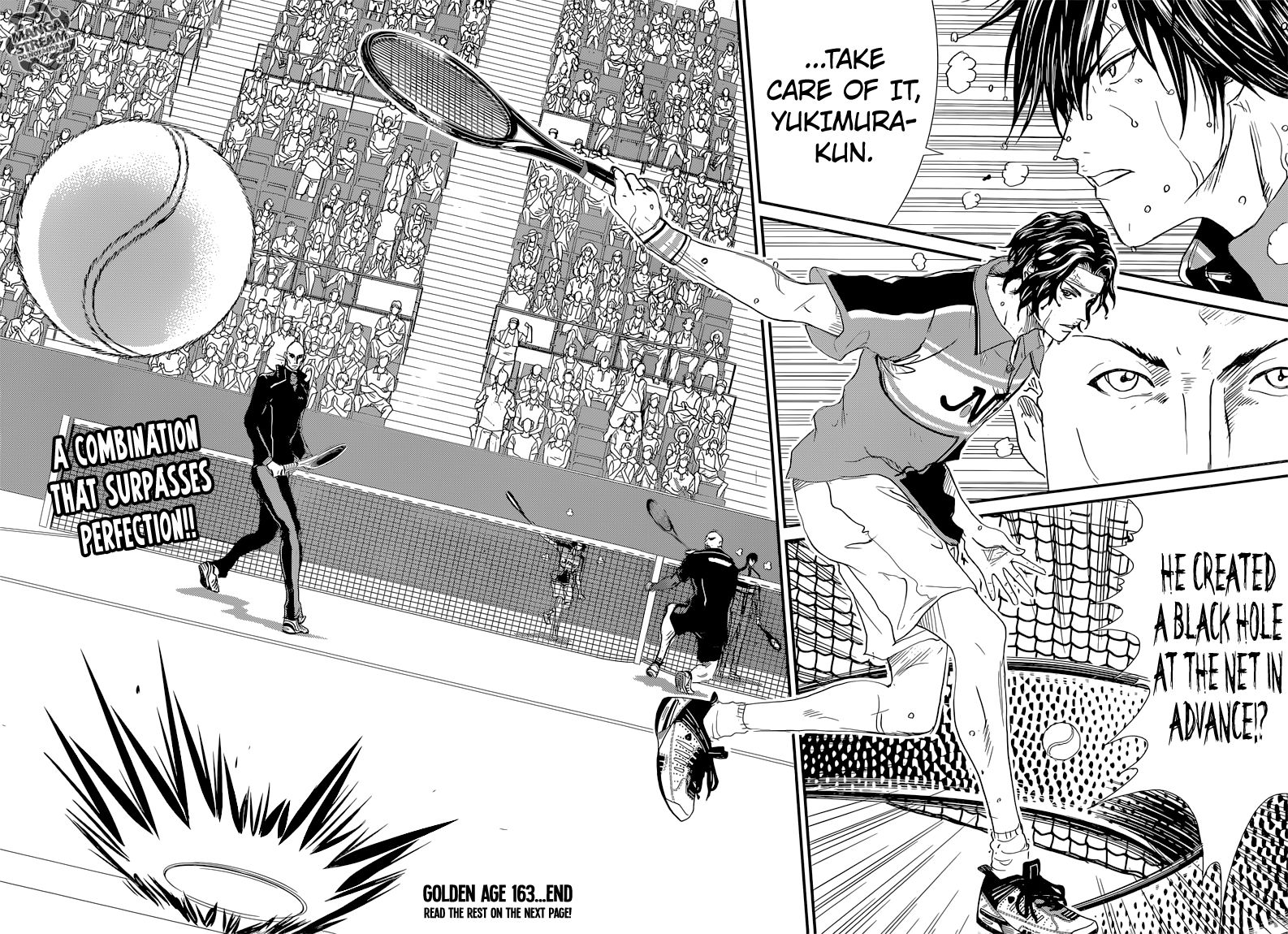 New Prince of Tennis Chapter 163 page 9 - Chapter 163 : “Premonition” and “Senses”