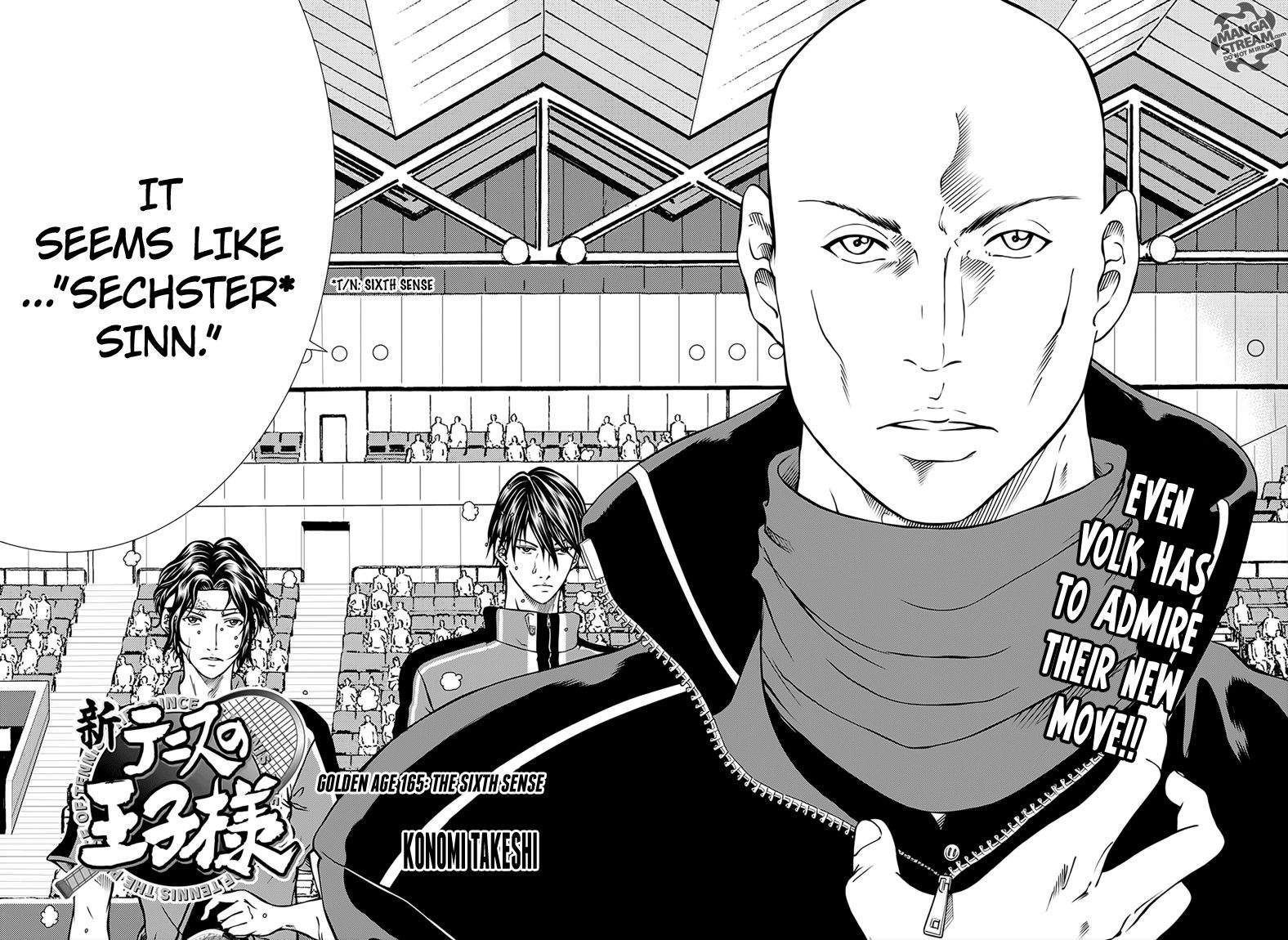 New Prince of Tennis Chapter 165 page 3 - Chapter 165 : The Sixth Sense