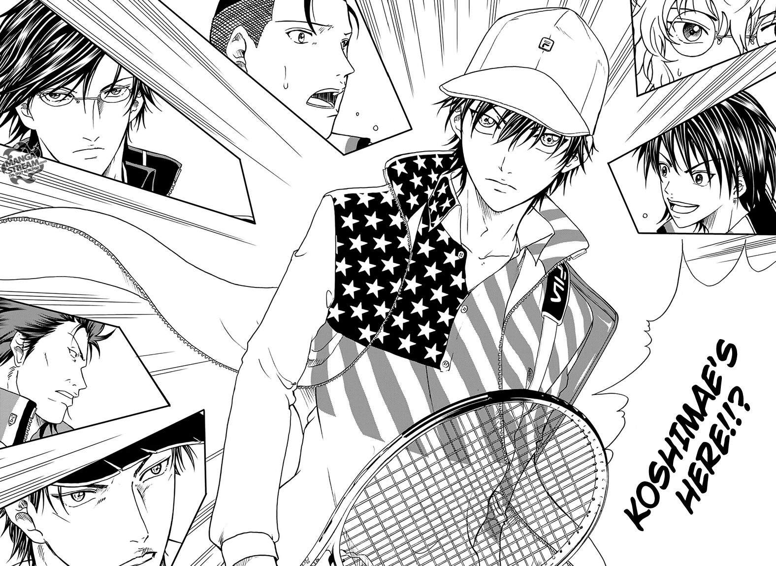 New Prince of Tennis Chapter 168 page 3 - Chapter 168 : Proclamation of War