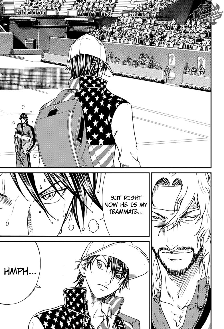 New Prince of Tennis Chapter 168 page 5 - Chapter 168 : Proclamation of War