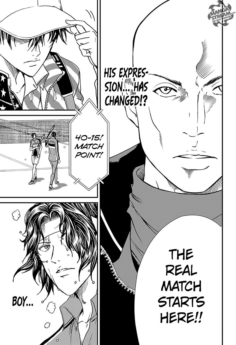 New Prince of Tennis Chapter 168 page 8 - Chapter 168 : Proclamation of War