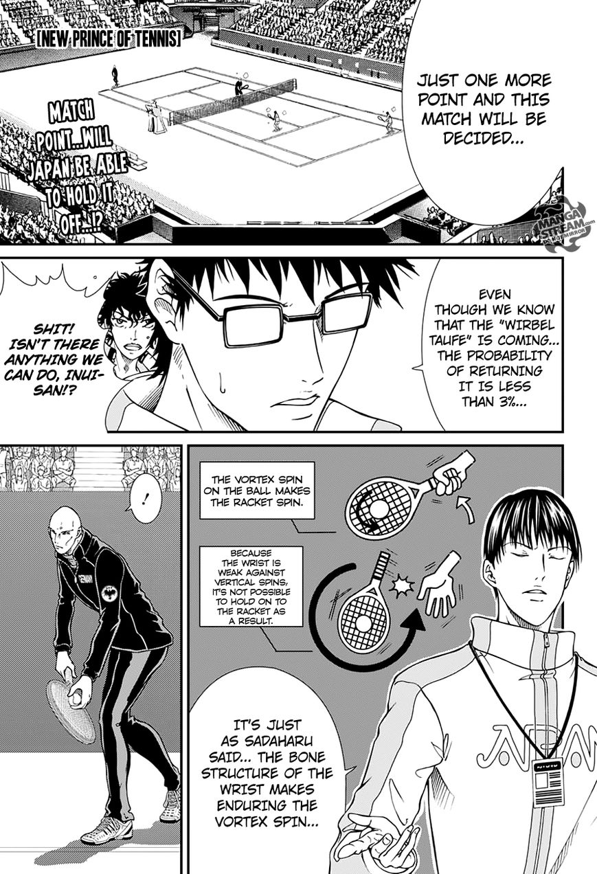 New Prince of Tennis Chapter 169 page 1 - Chapter 169 : The Asura Man