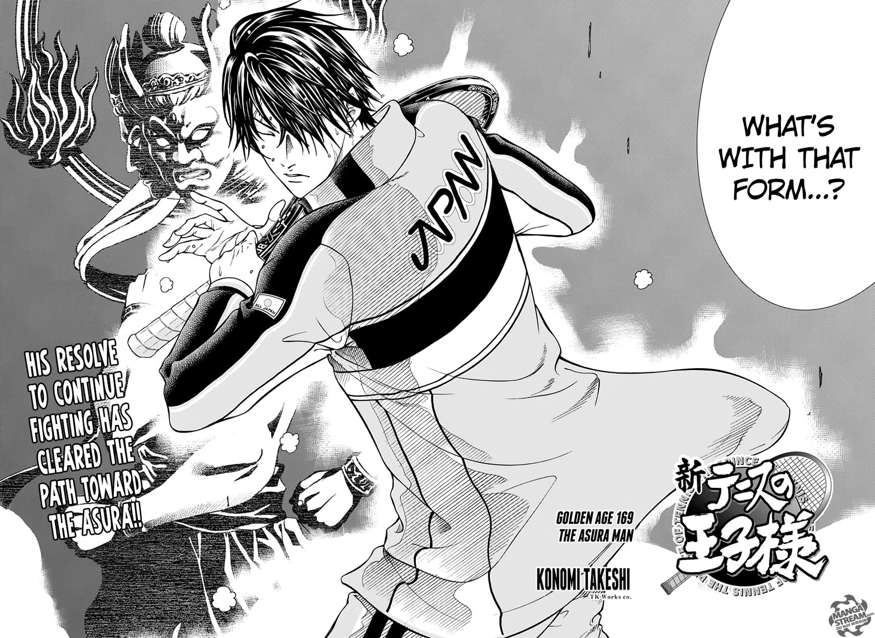New Prince of Tennis Chapter 169 page 3 - Chapter 169 : The Asura Man
