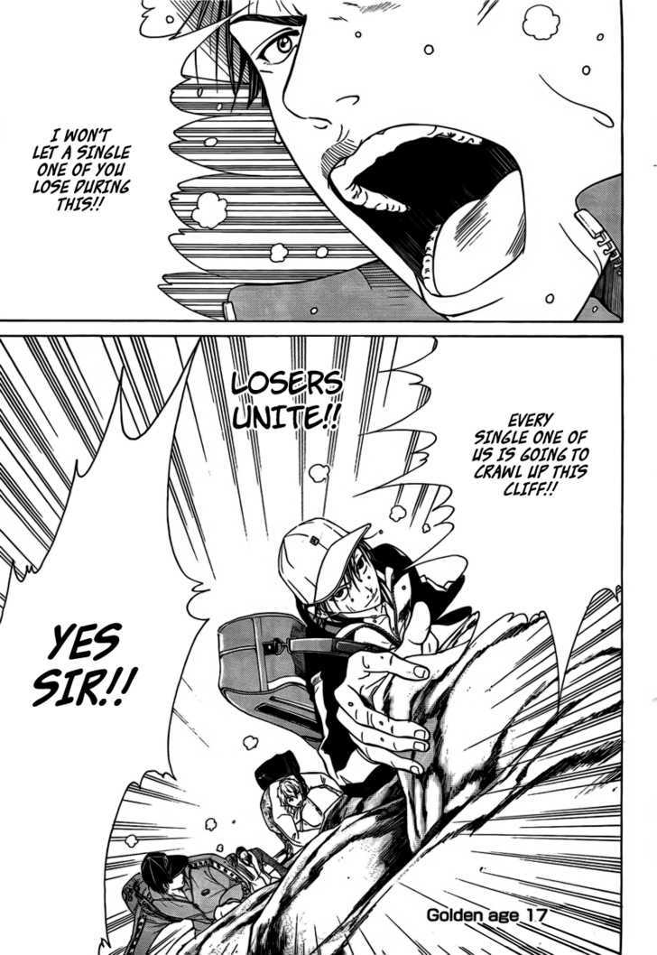 New Prince of Tennis Chapter 17 page 16 - Chapter 17 : The Losers Crawl On Up!