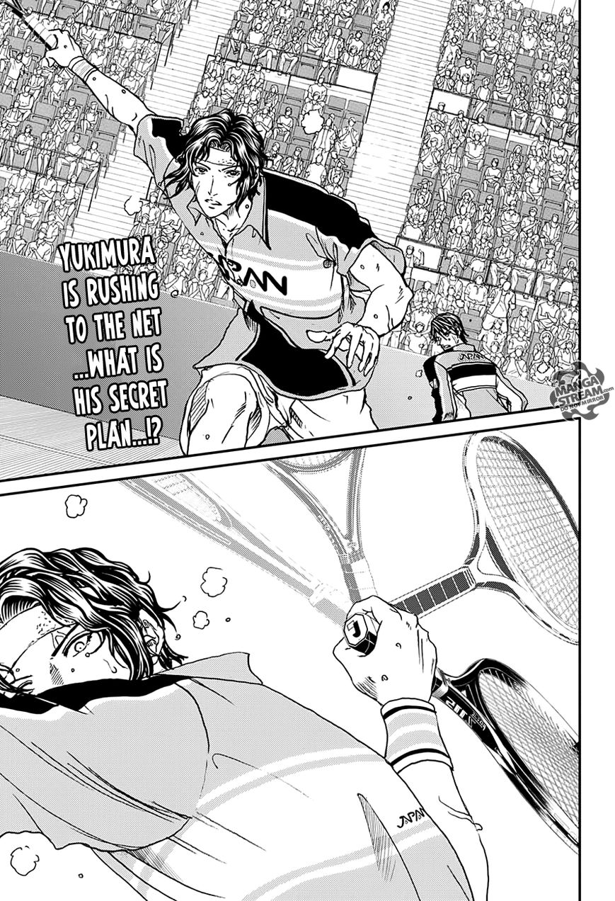 New Prince of Tennis Chapter 170 page 1 - Chapter 170 : Pride of an All Japan Representative