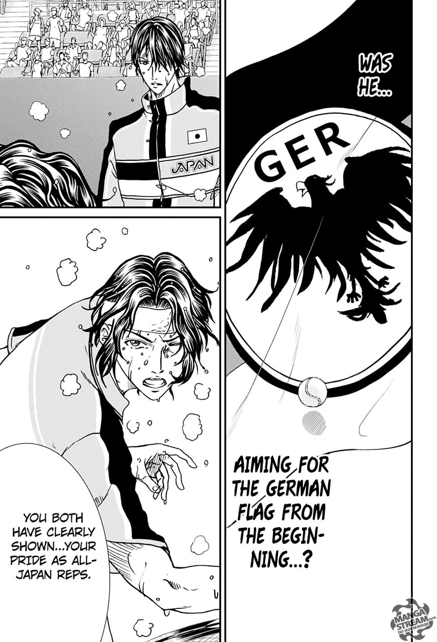 New Prince of Tennis Chapter 170 page 5 - Chapter 170 : Pride of an All Japan Representative