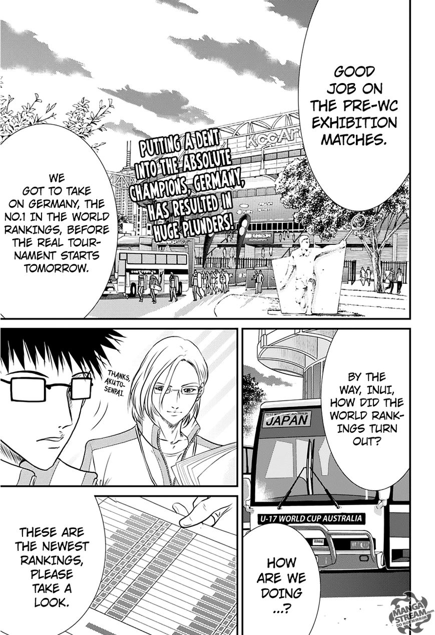 New Prince of Tennis Chapter 173 page 1 - Chapter 173 : The Big 4