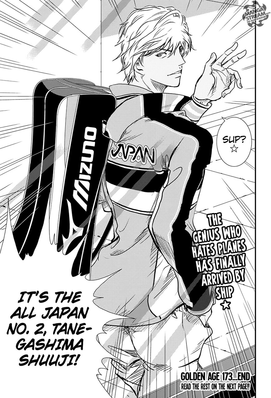 New Prince of Tennis Chapter 173 page 11 - Chapter 173 : The Big 4