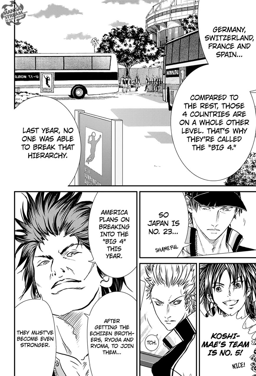 New Prince of Tennis Chapter 173 page 4 - Chapter 173 : The Big 4