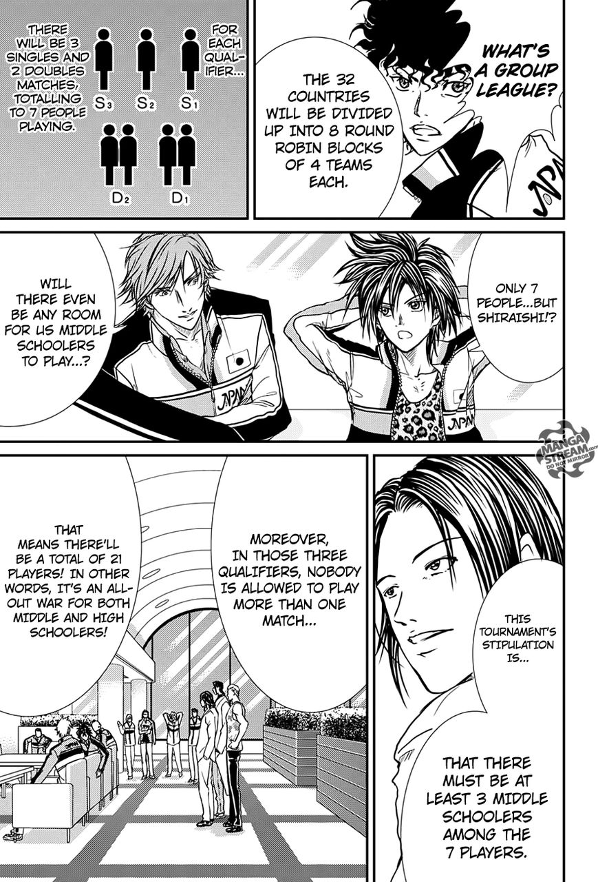 New Prince of Tennis Chapter 174 page 10 - Chapter 174 : The Night Before the U-17 World Cup Tournament