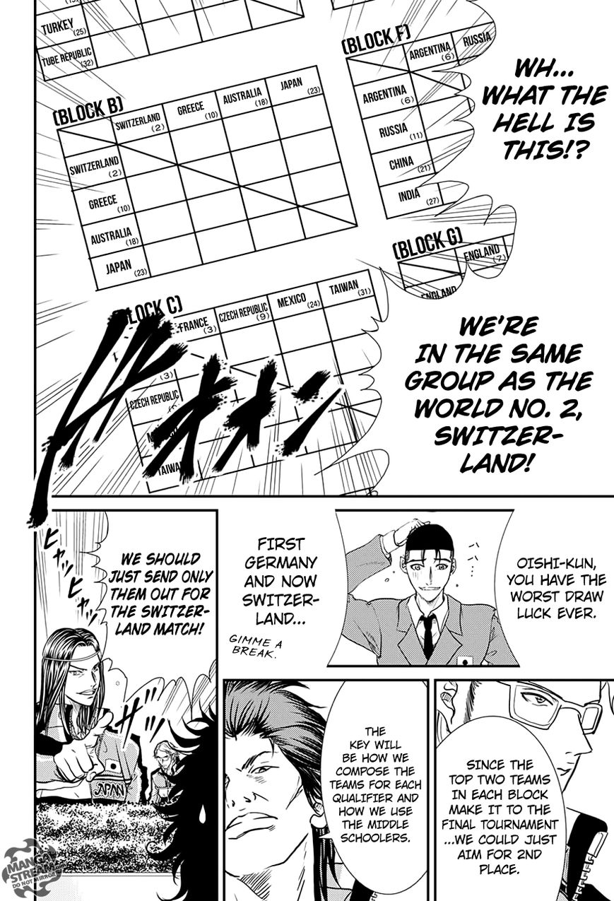 New Prince of Tennis Chapter 174 page 11 - Chapter 174 : The Night Before the U-17 World Cup Tournament
