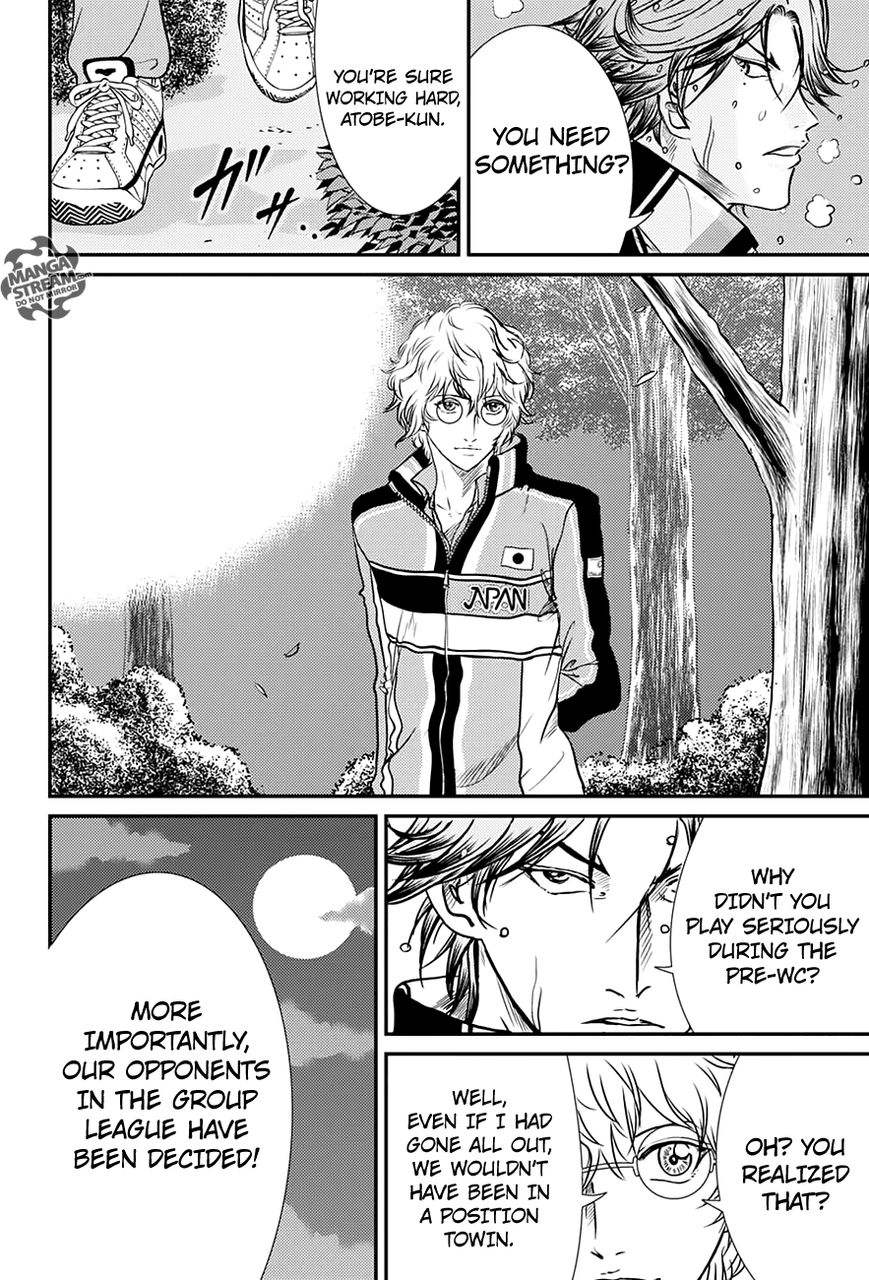 New Prince of Tennis Chapter 174 page 15 - Chapter 174 : The Night Before the U-17 World Cup Tournament