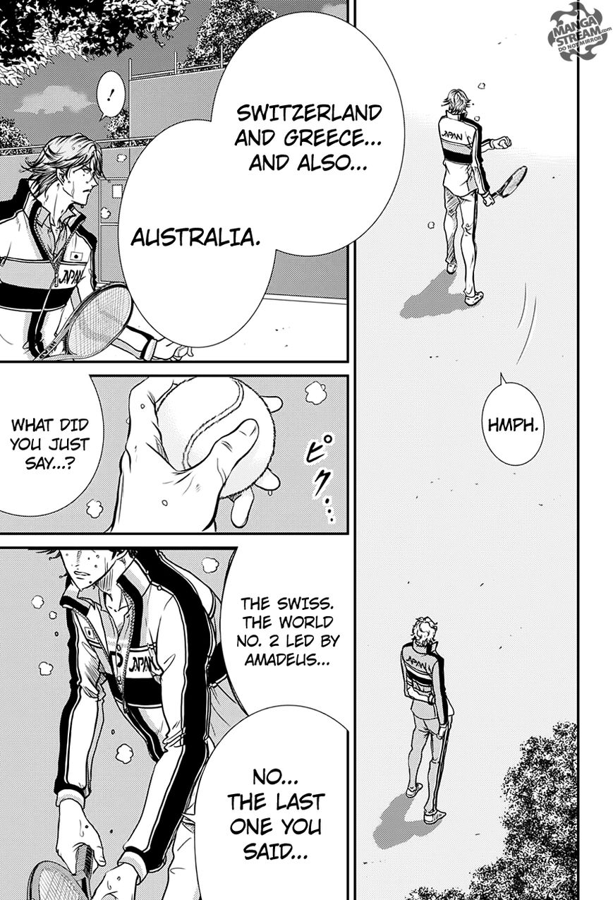 New Prince of Tennis Chapter 174 page 16 - Chapter 174 : The Night Before the U-17 World Cup Tournament