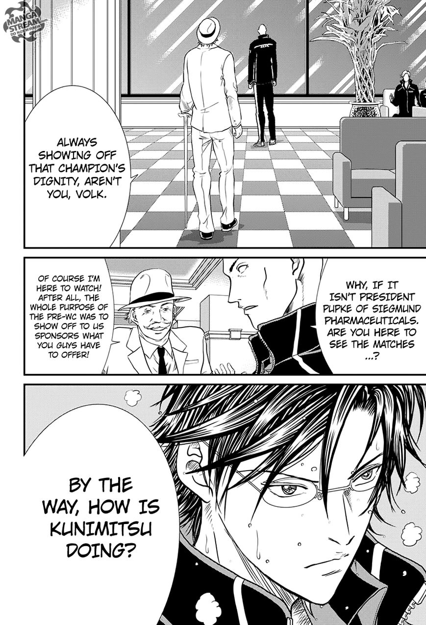 New Prince of Tennis Chapter 174 page 3 - Chapter 174 : The Night Before the U-17 World Cup Tournament