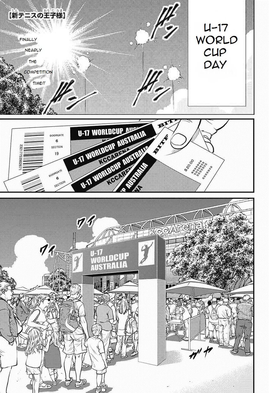 New Prince of Tennis Chapter 178 page 1 - Chapter 178 : Opening of the race