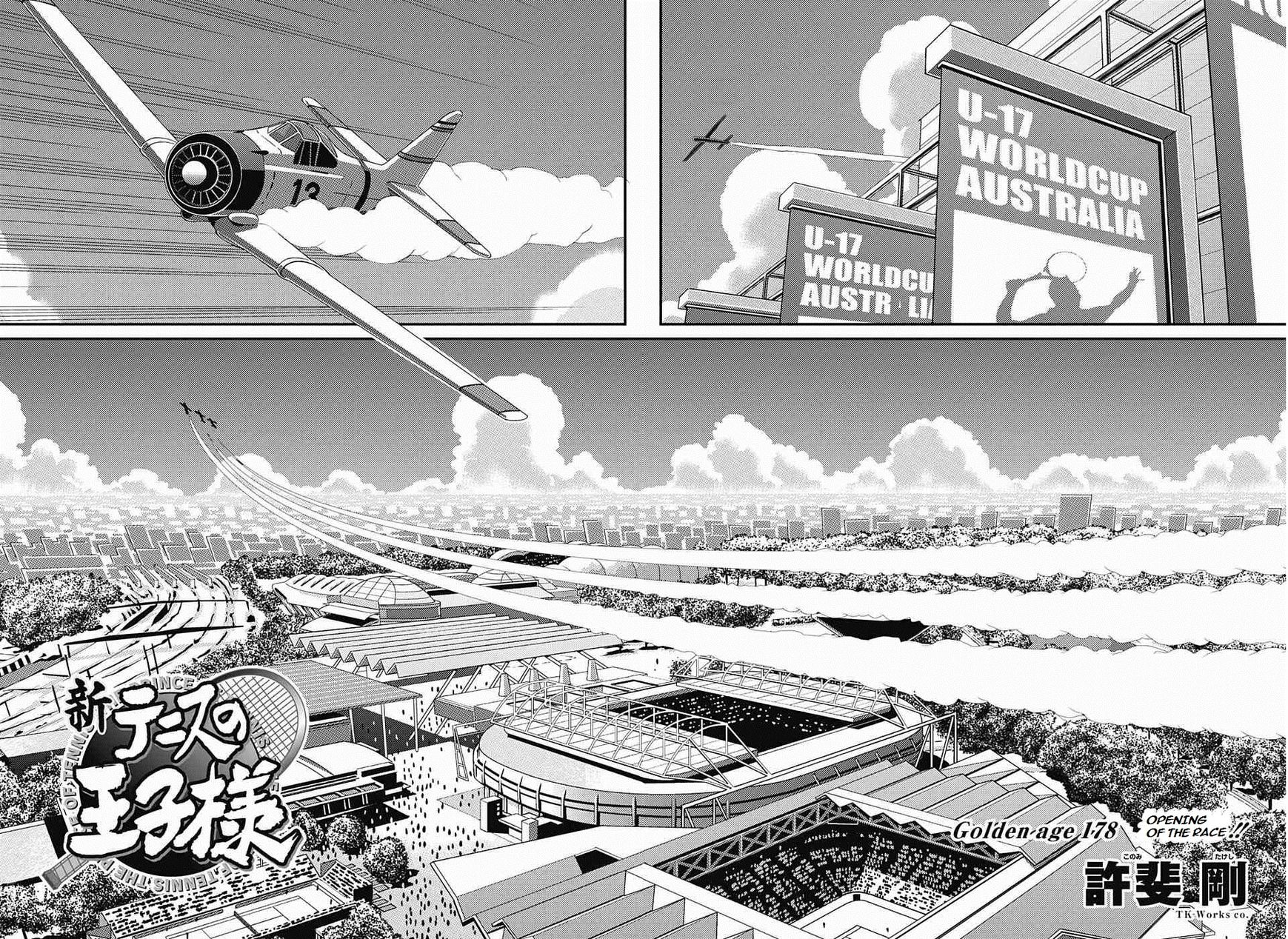 New Prince of Tennis Chapter 178 page 2 - Chapter 178 : Opening of the race