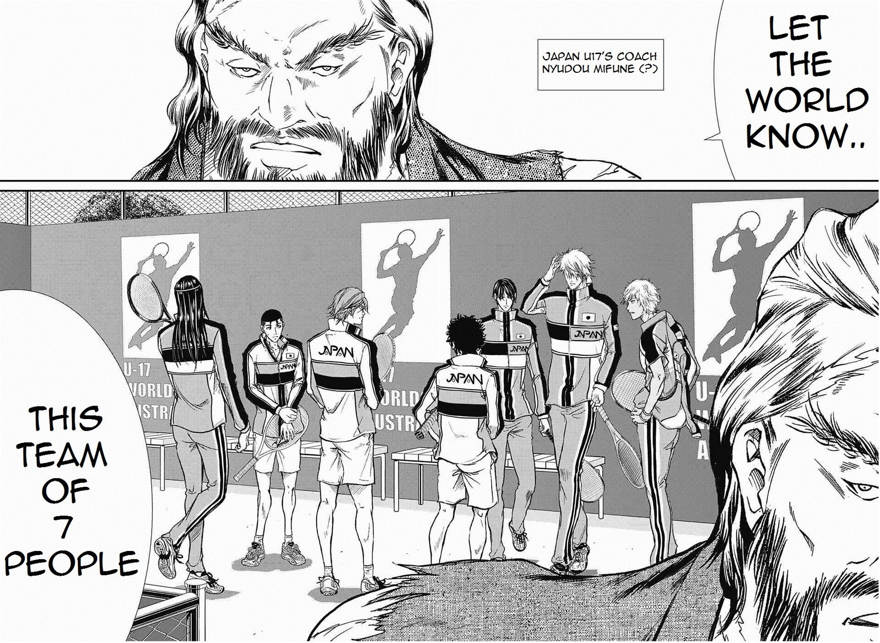 New Prince of Tennis Chapter 179 page 2 - Chapter 179 : Battle with Opponents, Greece!
