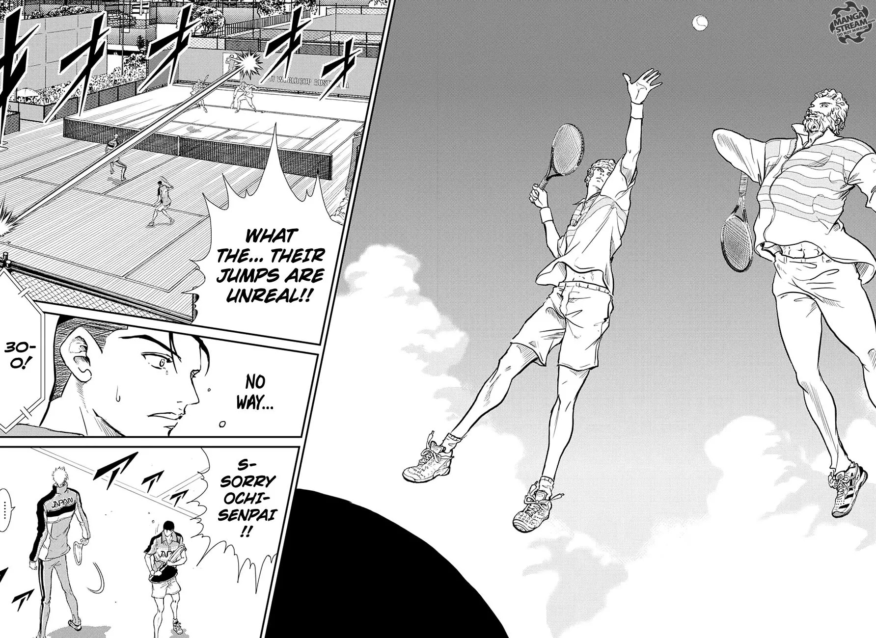 New Prince of Tennis Chapter 180 page 10 - Chapter 180 : Fear