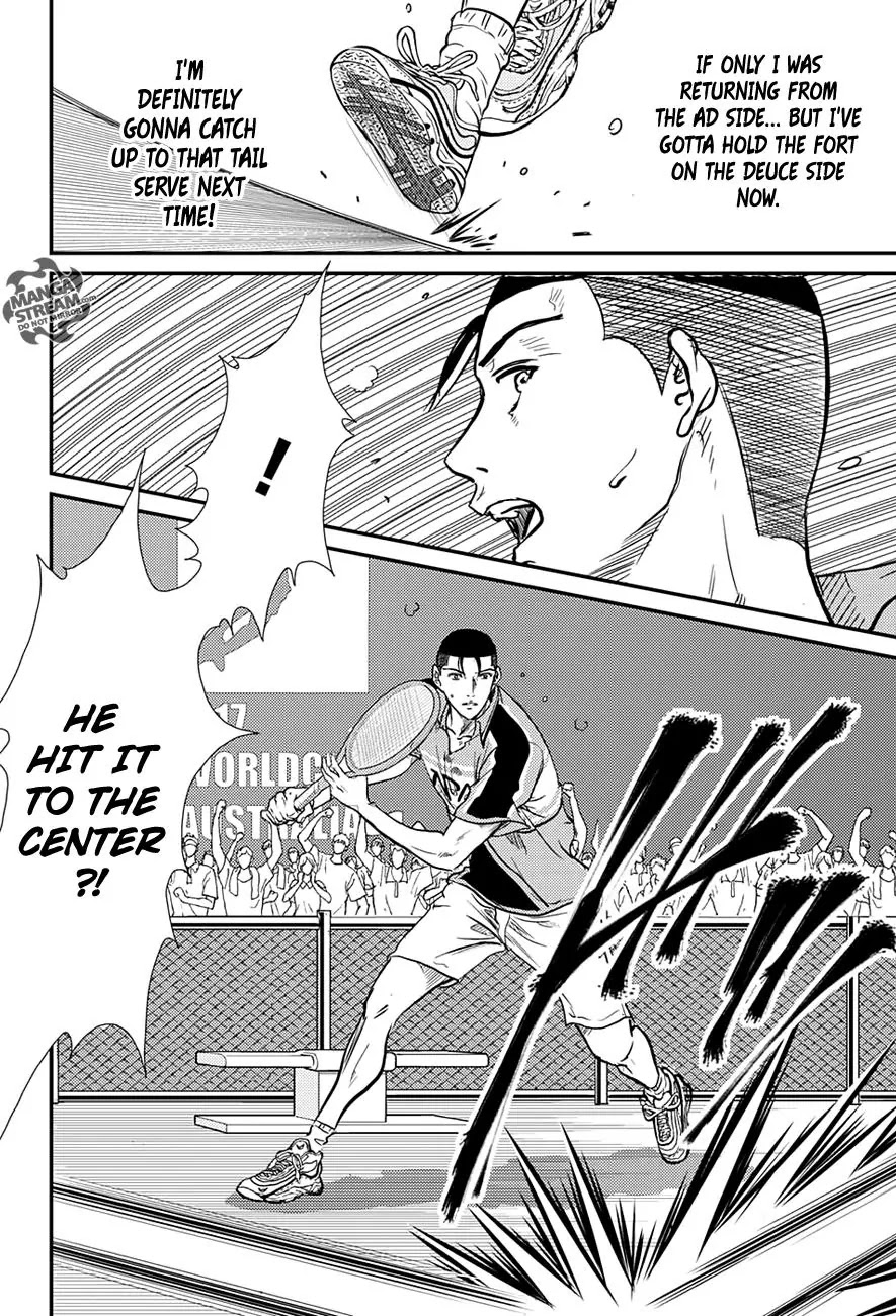 New Prince of Tennis Chapter 180 page 11 - Chapter 180 : Fear