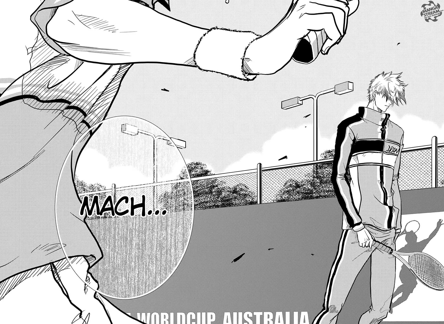 New Prince of Tennis Chapter 180 page 14 - Chapter 180 : Fear