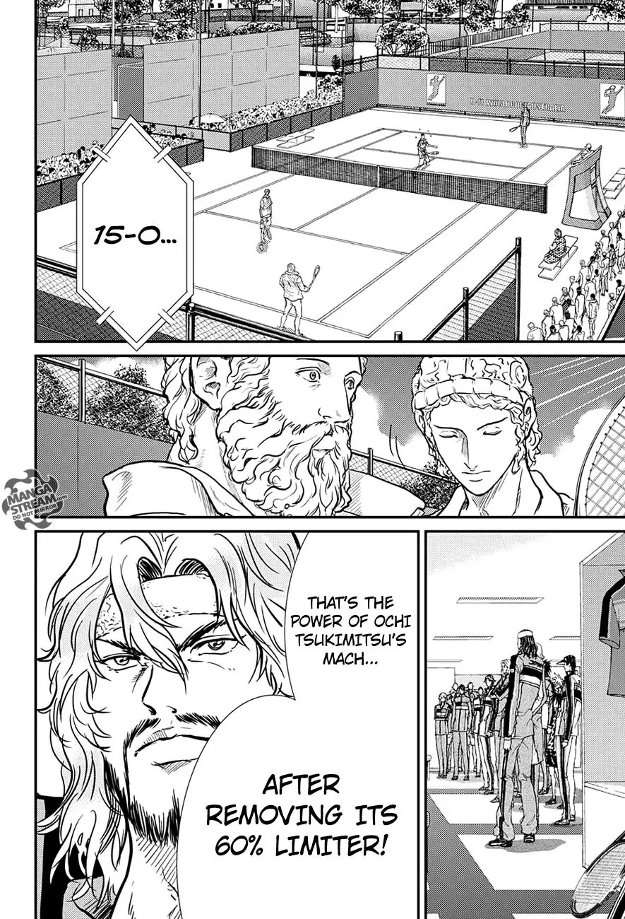 New Prince of Tennis Chapter 180 page 15 - Chapter 180 : Fear