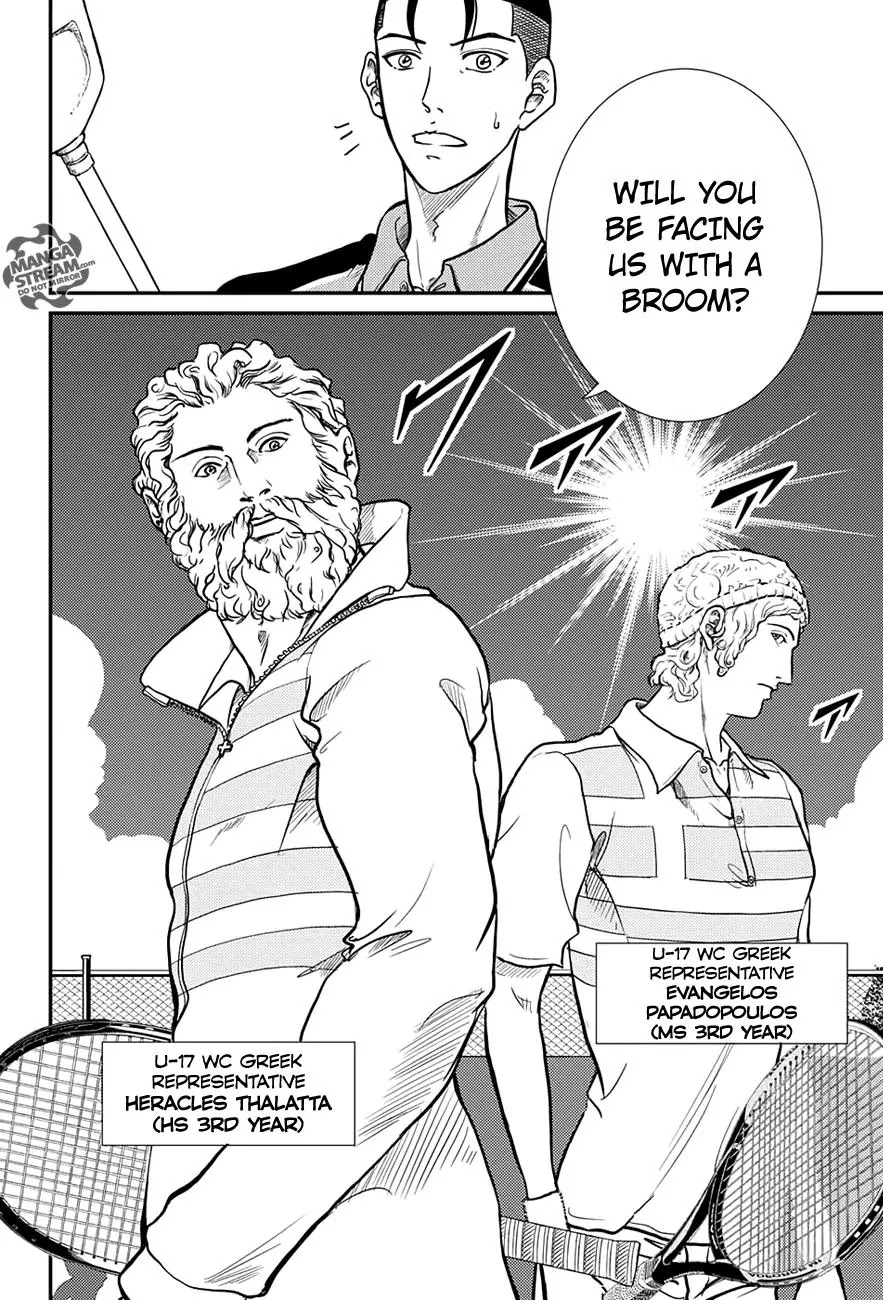 New Prince of Tennis Chapter 180 page 3 - Chapter 180 : Fear