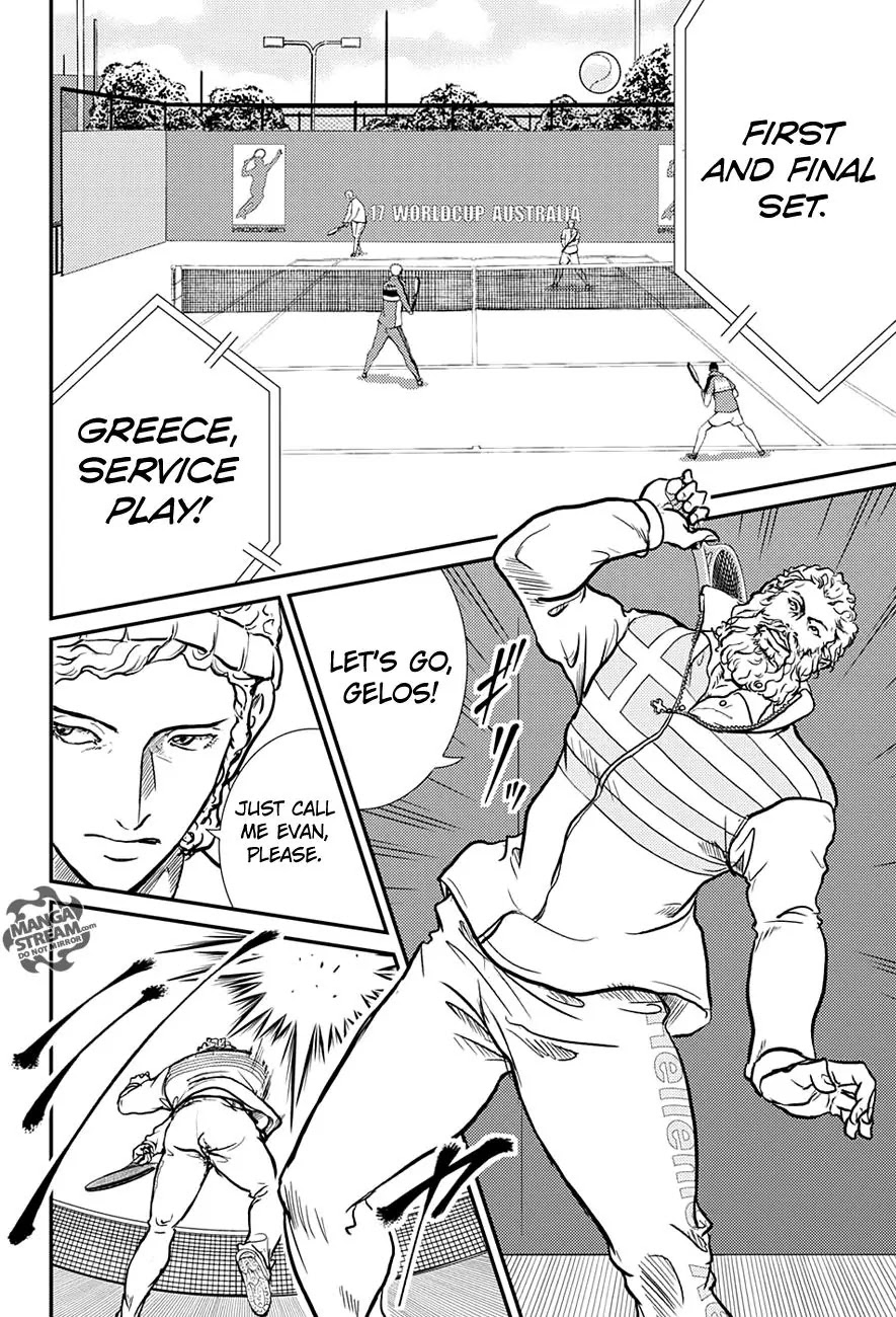New Prince of Tennis Chapter 180 page 5 - Chapter 180 : Fear
