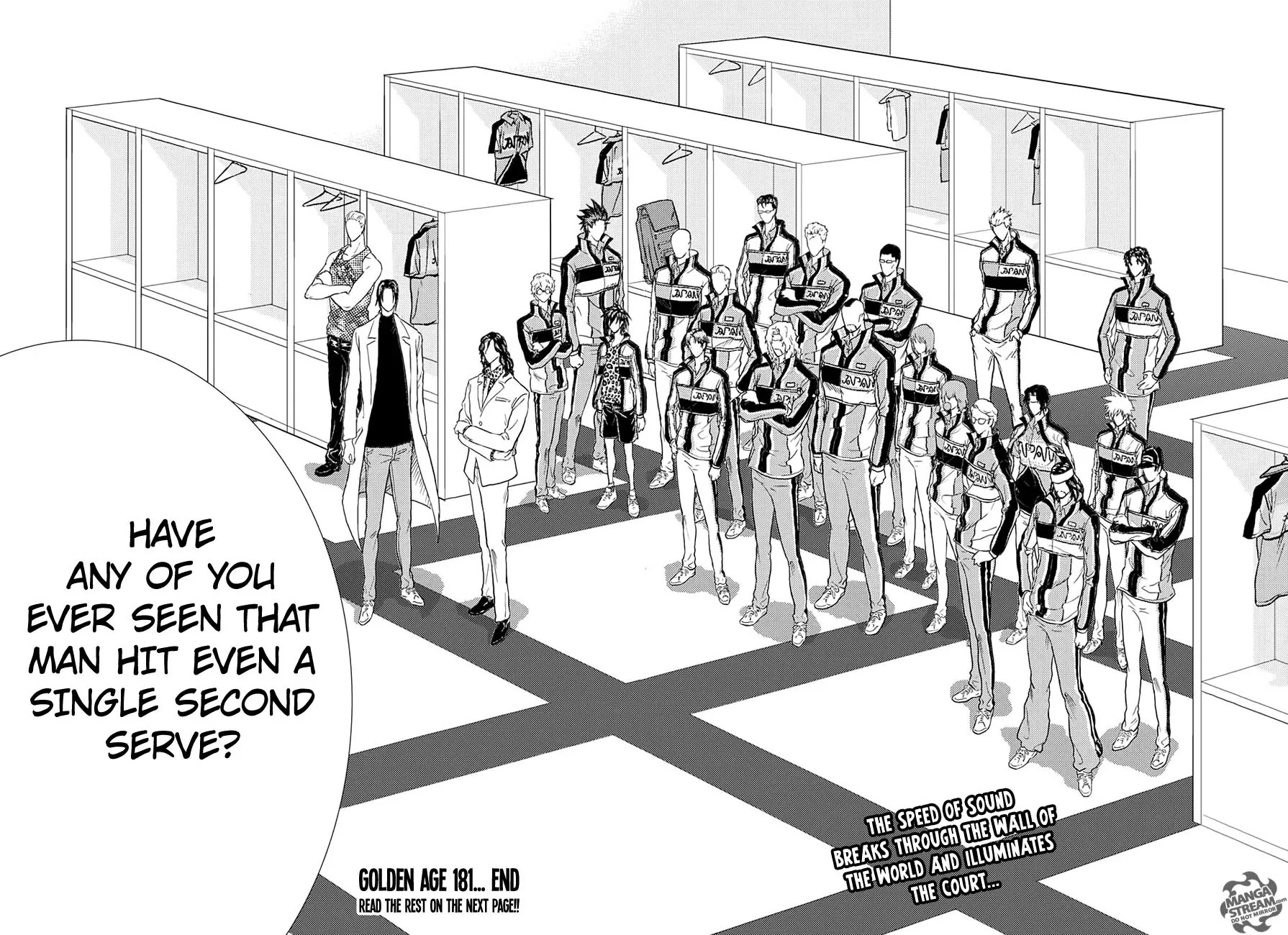 New Prince of Tennis Chapter 181 page 10 - Chapter 181 : Like The Light of the Moon