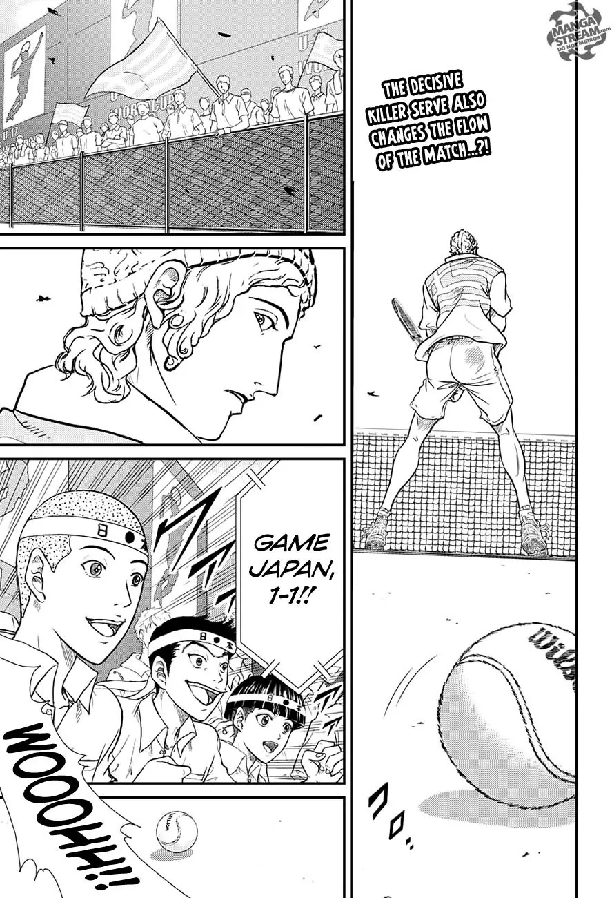 New Prince of Tennis Chapter 182 page 1 - Chapter 182 : A Reliable Partner