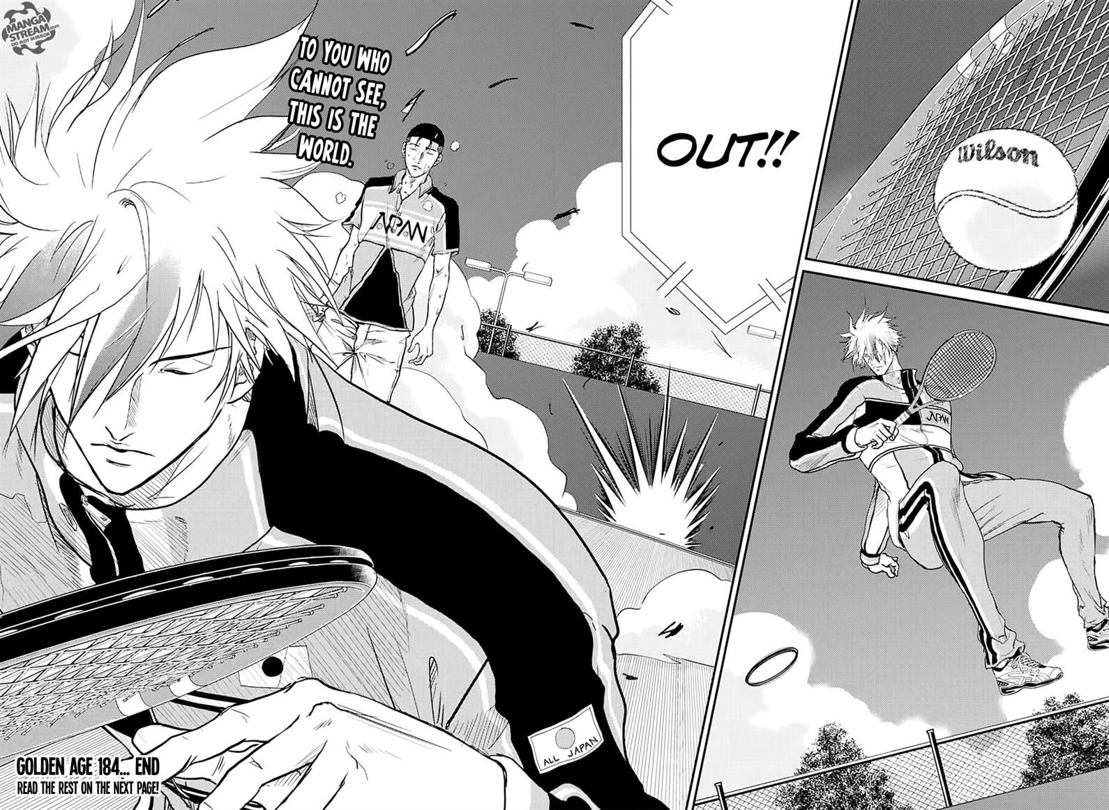 New Prince of Tennis Chapter 184 page 12 - Chapter 184 : Silver White Light