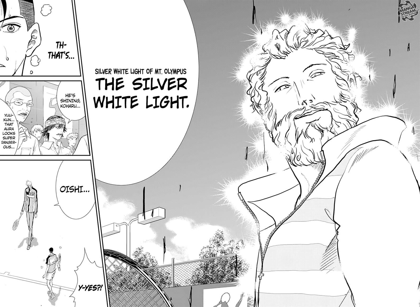 New Prince of Tennis Chapter 184 page 2 - Chapter 184 : Silver White Light